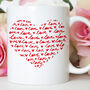 Valentine’s Day Heart Mug – Love Design Gift, thumbnail 7 of 7