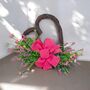 Floral Heart Shape Rattan Wreath, thumbnail 3 of 7