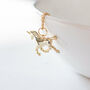 Gold Plated Unicorn Necklace, thumbnail 5 of 7