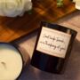 Personalised Message Candle Dotty Design, thumbnail 2 of 6