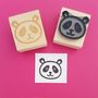 Panda Bear Rubber Stamp, thumbnail 1 of 3