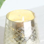 Silver And Gold Foil Effect Candle Holder, thumbnail 4 of 6