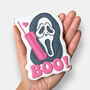 Ghostface Phonecall Halloween Letterbox Iced Cookie, thumbnail 2 of 11