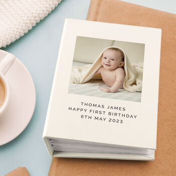 Personalised Birthday Photo Album With Sleeves, 2 of 5