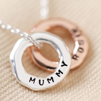 Personalised Organic Halo Necklace, 7 of 11