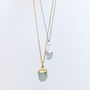 Personalised March Birthstone Aquamarine Necklace, thumbnail 7 of 9