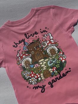 Fairy Garden Kids Organic T Shirt, 7 of 9