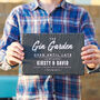Personalised 'Gin Garden' Slate Sign, thumbnail 1 of 2
