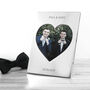 Personalised Silver Plated Heart Photo Frame, thumbnail 7 of 9