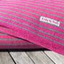 Personalised Child's Fuchsia/Apple, Double Sided Towel, thumbnail 1 of 2
