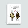 'Mint To Be' Funny Card For Partner, thumbnail 2 of 3