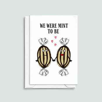 'Mint To Be' Funny Card For Partner, 2 of 3