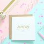 You're One In A Million, Thank Goodness! Gold Foil Card, thumbnail 1 of 5