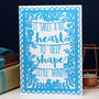 'It Takes A Big Heart' Quote Printed Teacher Card, thumbnail 1 of 2