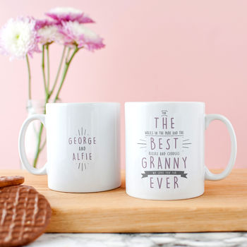Personalised 'Best Grandma Ever' Secret Message Mug, 4 of 10
