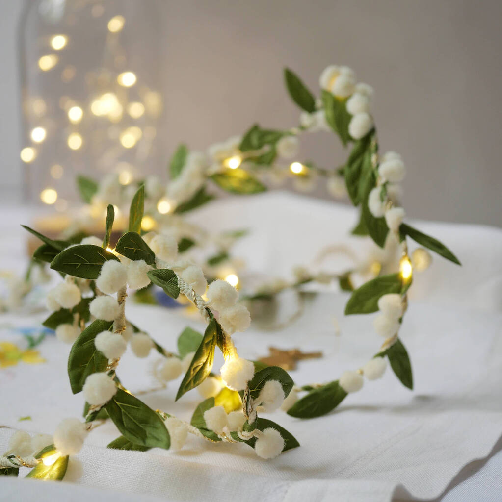 Mistletoe Fairy Light String, 1 of 2