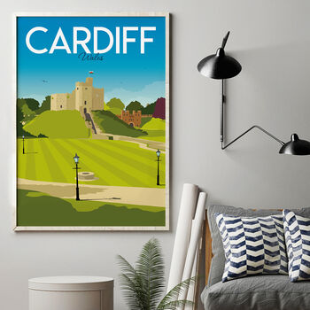 Cardiff Art Print, 4 of 4
