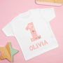 Personalised Floral Birthday Top / T Shirt, thumbnail 4 of 6