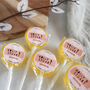 Personalised Heart Confetti Wedding Favour Lollipops, thumbnail 3 of 5