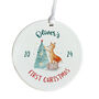 First Christmas Ornament For Baby Boy Or Baby Girl, thumbnail 2 of 4