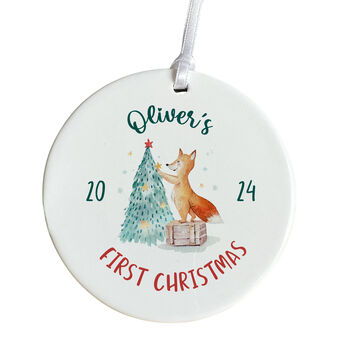 First Christmas Ornament For Baby Boy Or Baby Girl, 2 of 4