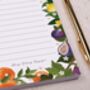 Fruit To Do List Notepad, thumbnail 4 of 4