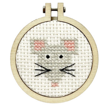 Have A Mice Day! Mini Matchbox Cross Stitch Kit, 4 of 6