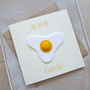 Handmade 'Good Egg' Father's Day Card, thumbnail 3 of 6