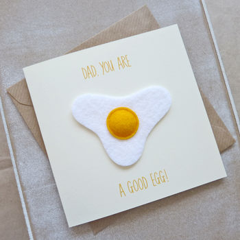 Handmade 'Good Egg' Father's Day Card, 3 of 6