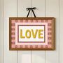 Cottage Core Style Love Print, thumbnail 1 of 3