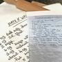 My Handwritten Recipe Tea Towel, thumbnail 3 of 6