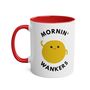 Mornin' Wankers Coffee Mug, thumbnail 3 of 8