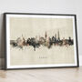 Derry Skyline Cityscape Art Print, thumbnail 12 of 12