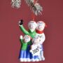 Personalised Family Selfie Hanging Decoration, thumbnail 1 of 3