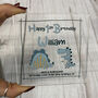 Personalised Dinosaur Acrylic Birthday Block, thumbnail 2 of 6