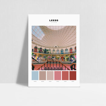 Leeds Corn Exchange, Colour Palette Print, 2 of 4