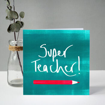 Super Teacher Card, 7 of 9