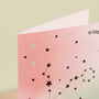 Pisces Star Sign Constellation Birthday Card, thumbnail 5 of 7