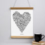 Mum Means Love In Every Language Print, thumbnail 2 of 7