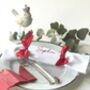 Reusable Personalised Christmas Crackers And Serviette, thumbnail 2 of 10