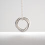 Sterling Silver 30th Birthday Necklace Hallmarked, thumbnail 1 of 12