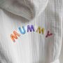 Mummy And Baby Dressing Gown And Romper Personalised Gift Set, thumbnail 3 of 7