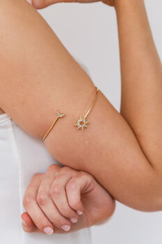 Gold Upper Arm Celestial Cuff, 2 of 6
