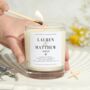 Wedding Candle Gift For Couples, thumbnail 1 of 8