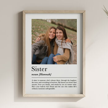 Personalised Sister Print, Gift For Sister, 3 of 6