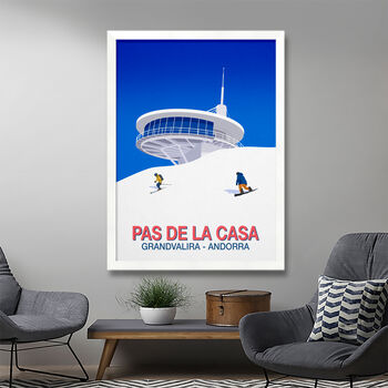 Pas De La Casa Ski Resort Poster, 2 of 6
