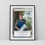 In Loving Memory Of Photo Print Personalised Memorial Gift, thumbnail 3 of 5