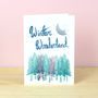 A Winter Wonderland Christmas Card, thumbnail 2 of 4