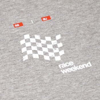 Race Weekend Grey Motorsport T Shirt, 3 of 5