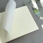 Personalised Charming Eco Leather Wedding Guest Album, thumbnail 8 of 9